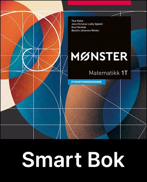 Mønster 1T, Smart Bok - matematikk SF, vg1
