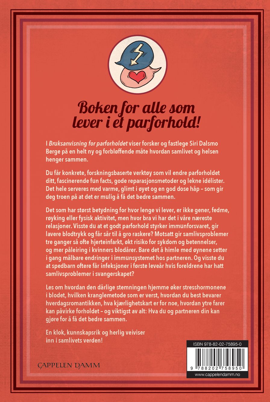 Bruksanvisning for parforholdet