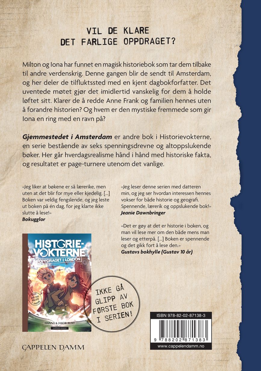 Gjemmestedet i Amsterdam