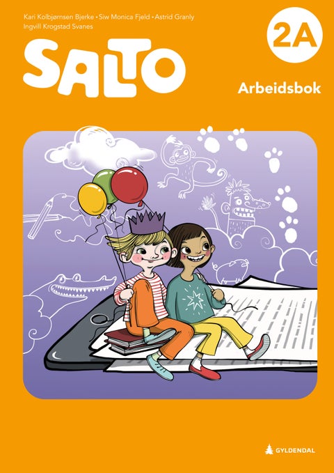 Salto 2A, 2. utg. - Arbeidsbok : store og små bokstaver : norsk for barnetrinnet