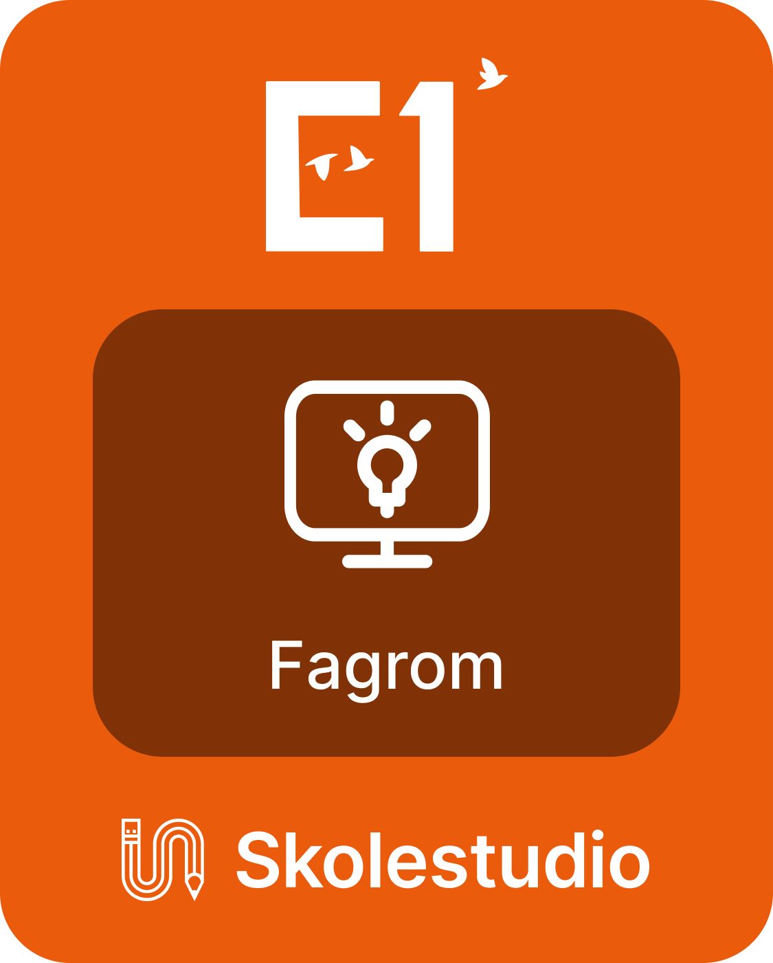 E1, engelsk vg1, SF, Fagrom, Skolestudio