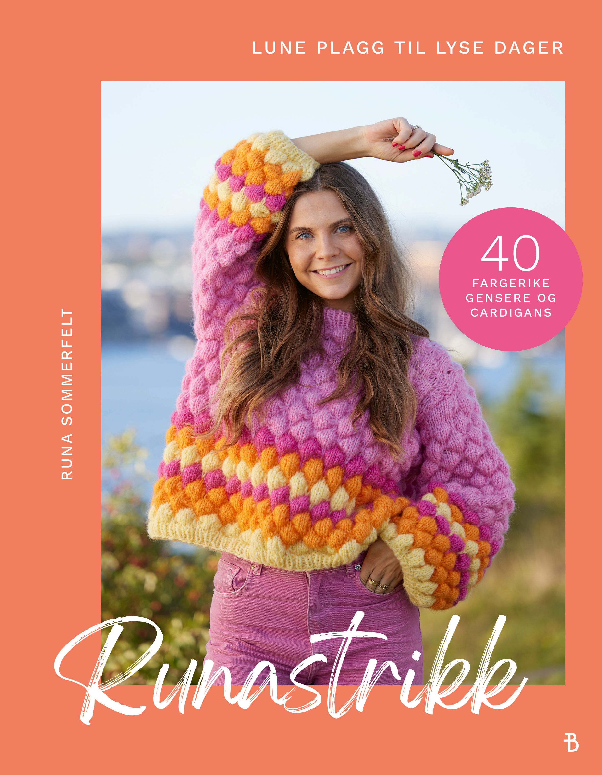 Runastrikk - 40 fargerike gensere og cardigans