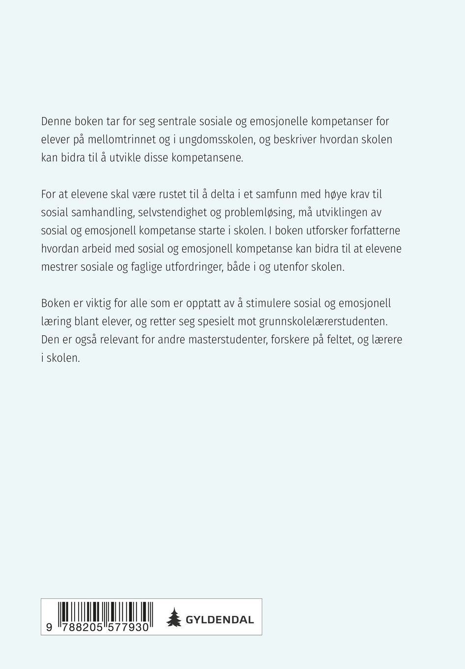 Sosial og emosjonell kompetanse i skolen