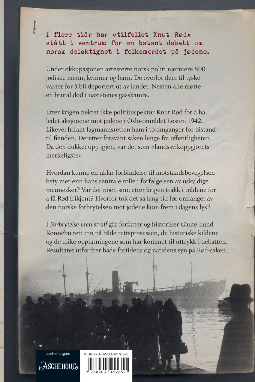 Forbrytelse uten straff