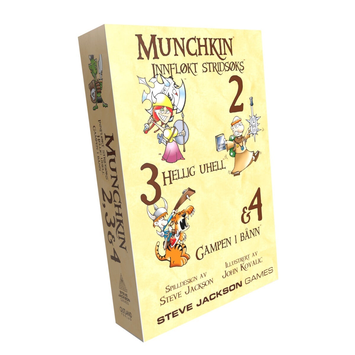 Munchkin tilleggssett (2-3-4)