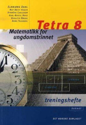 Tetra 8, Brettbok - Treningshefte : matematikk for ungdomstrinnet