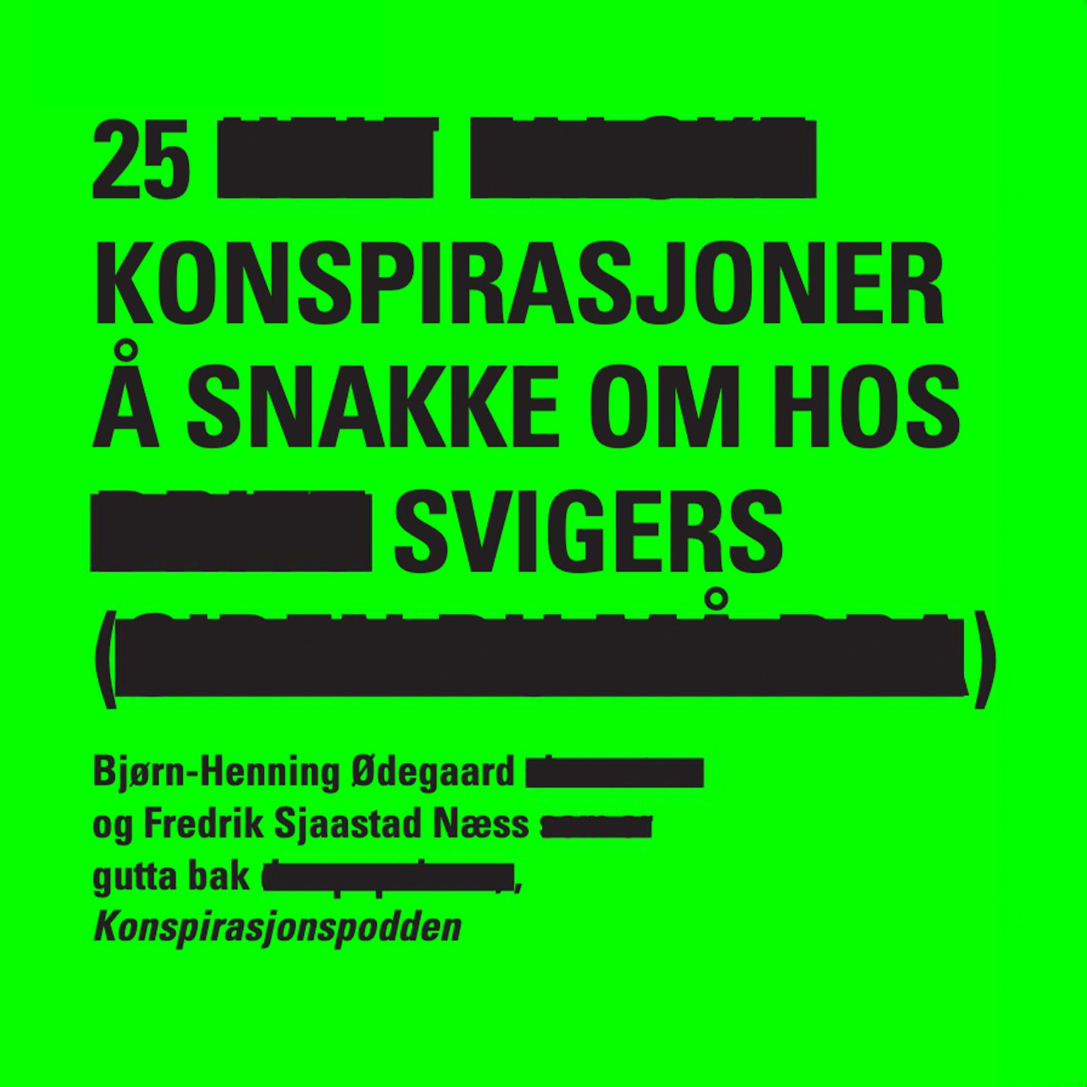 25 konspirasjoner å snakke om hos svigers