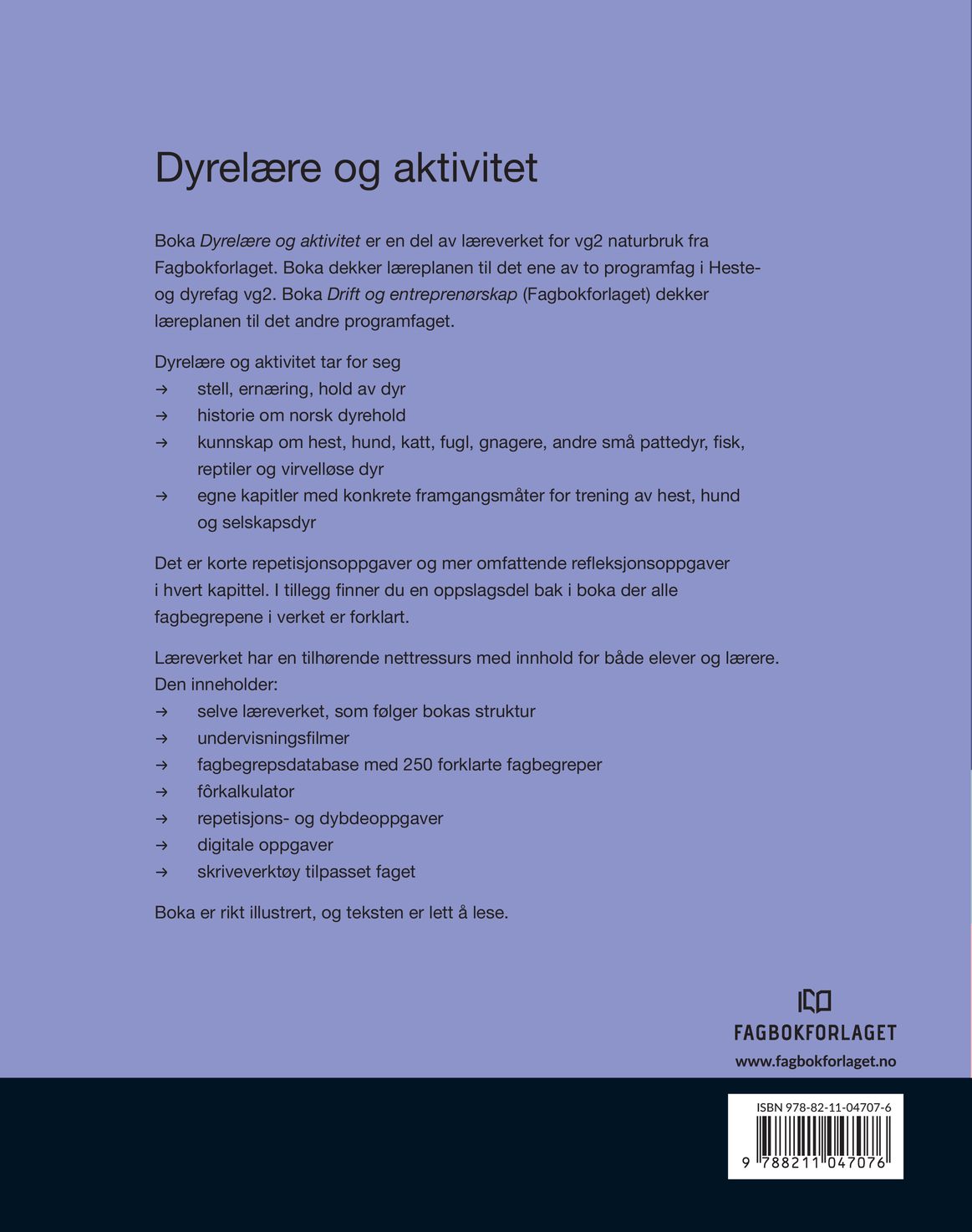 Dyrelære og aktivitet