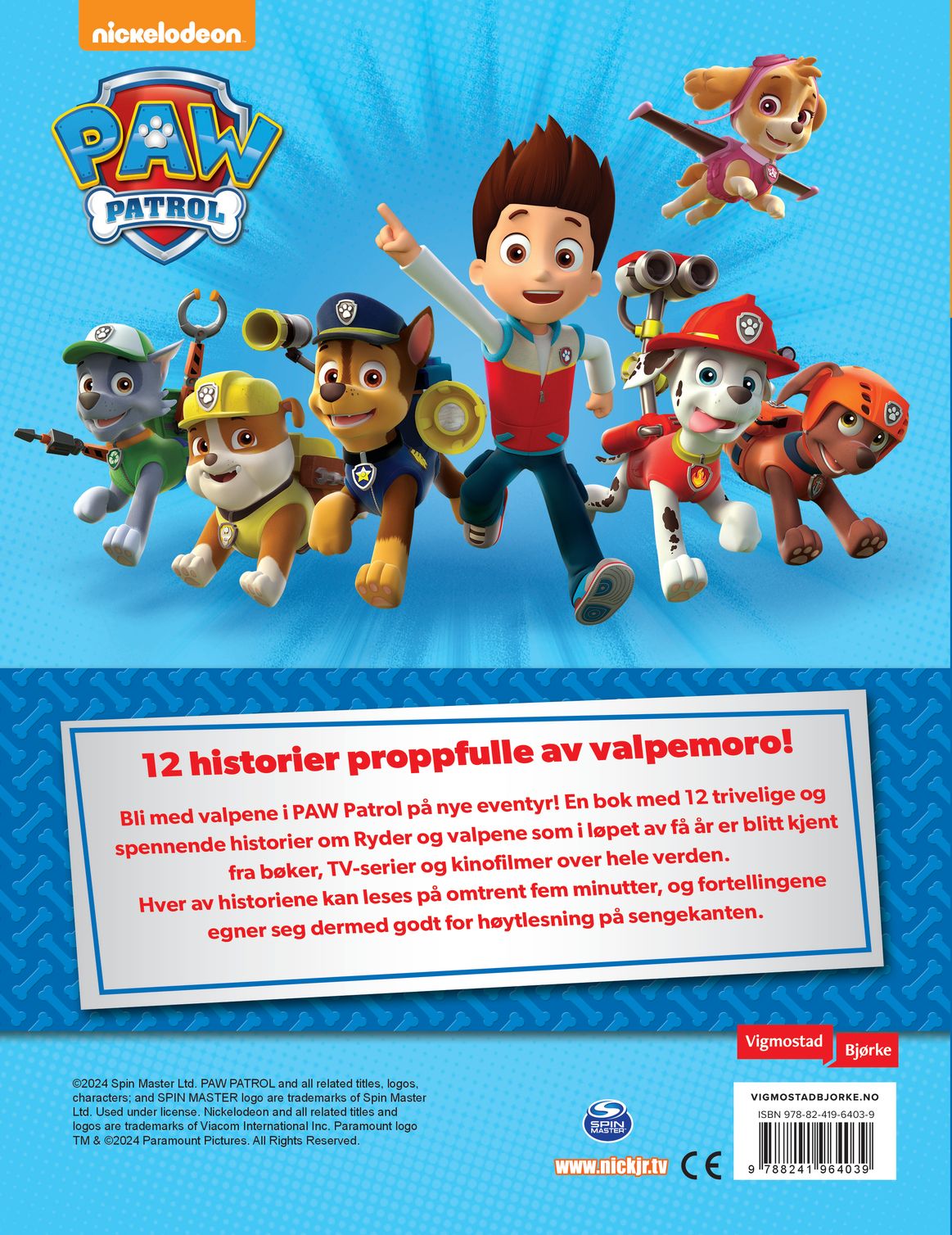 Min store bok om Paw Patrol