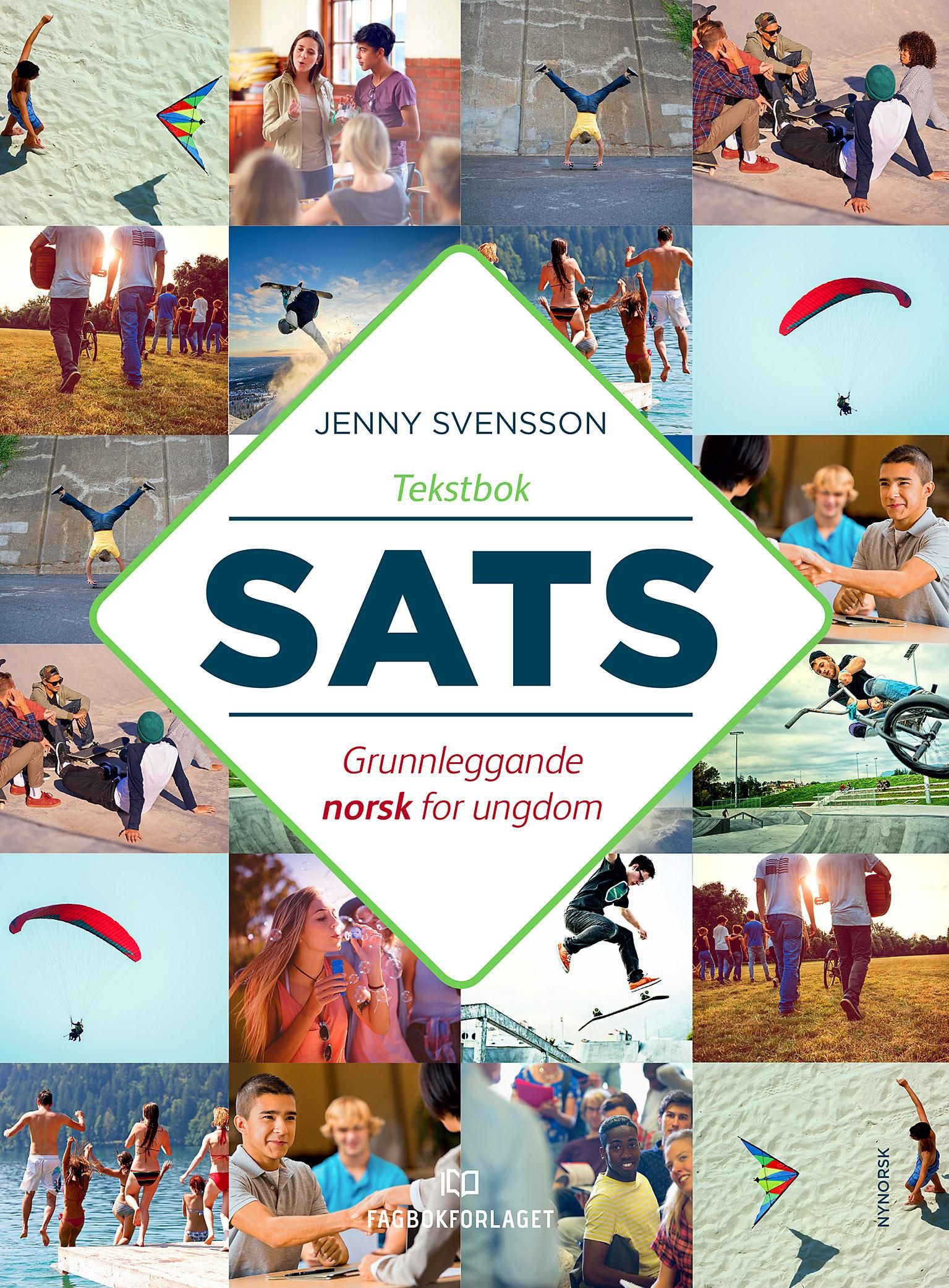 Sats - Tekstbok 1 : grunnleggande norsk for ungdom