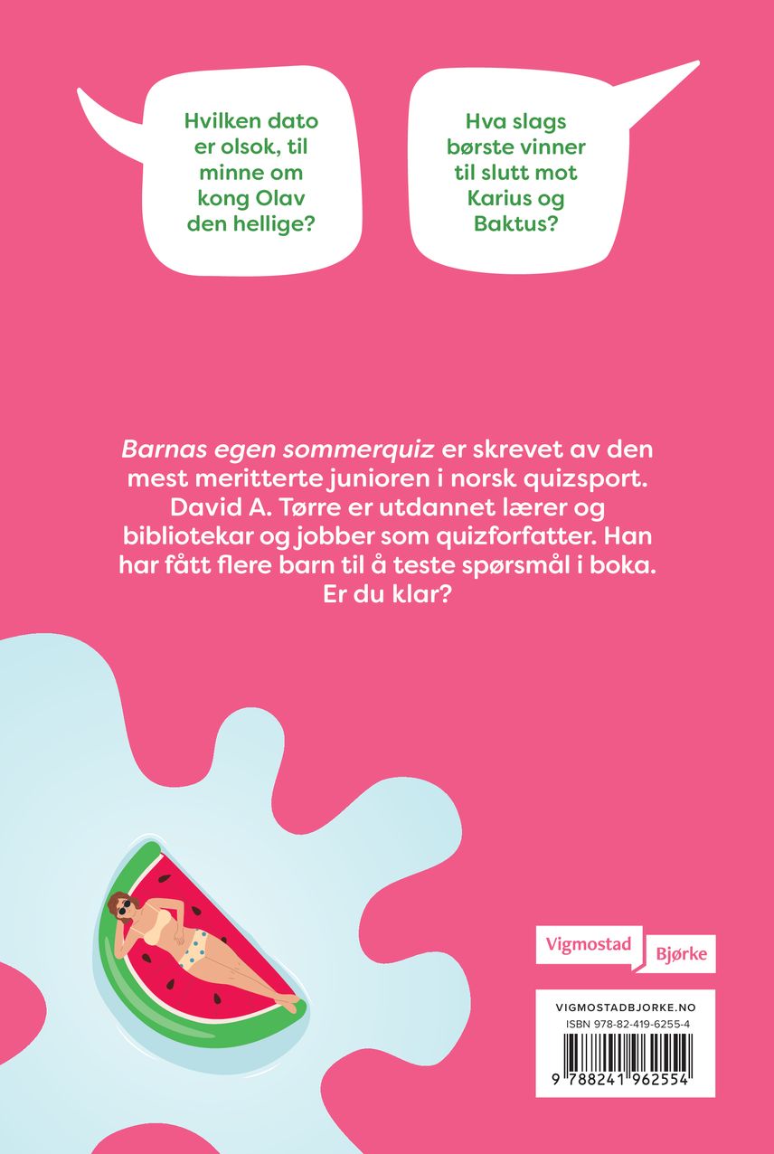 Barnas egen sommerquiz