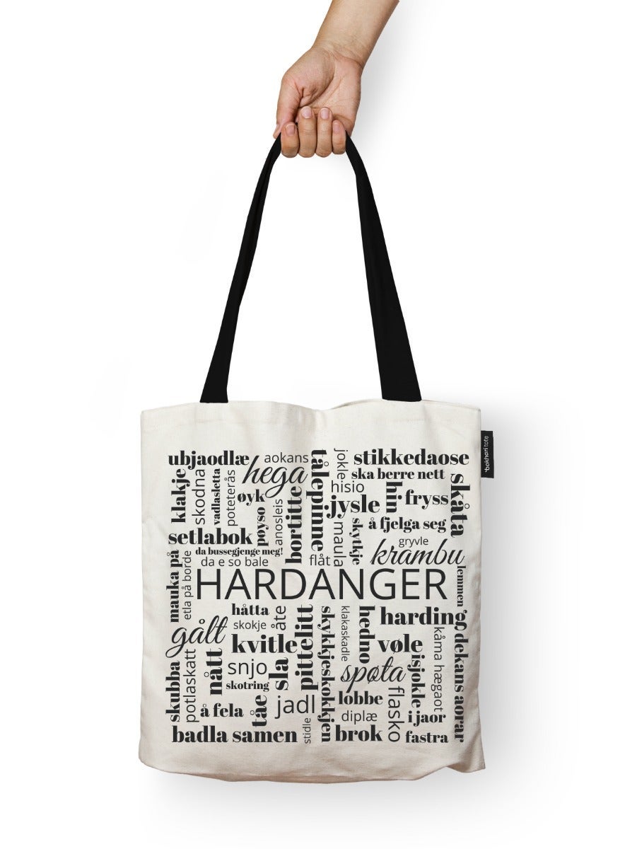 Handlenett Bokhari Hardanger natur