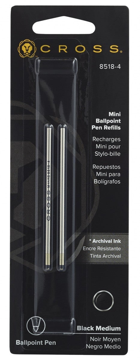 Refill Kulepenn Cross Mini med.sort(2)