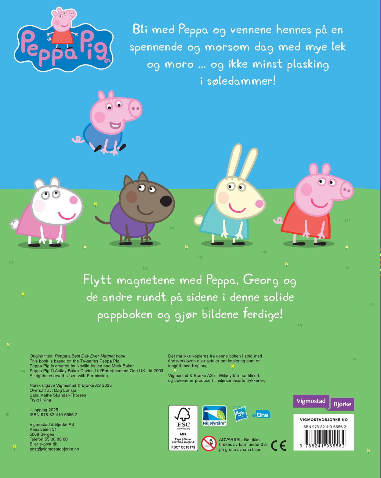 Opp og ned med Peppa