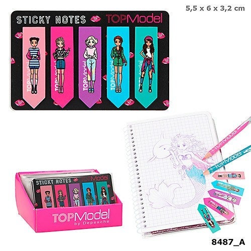 Sticky Notes Sett Topmodel