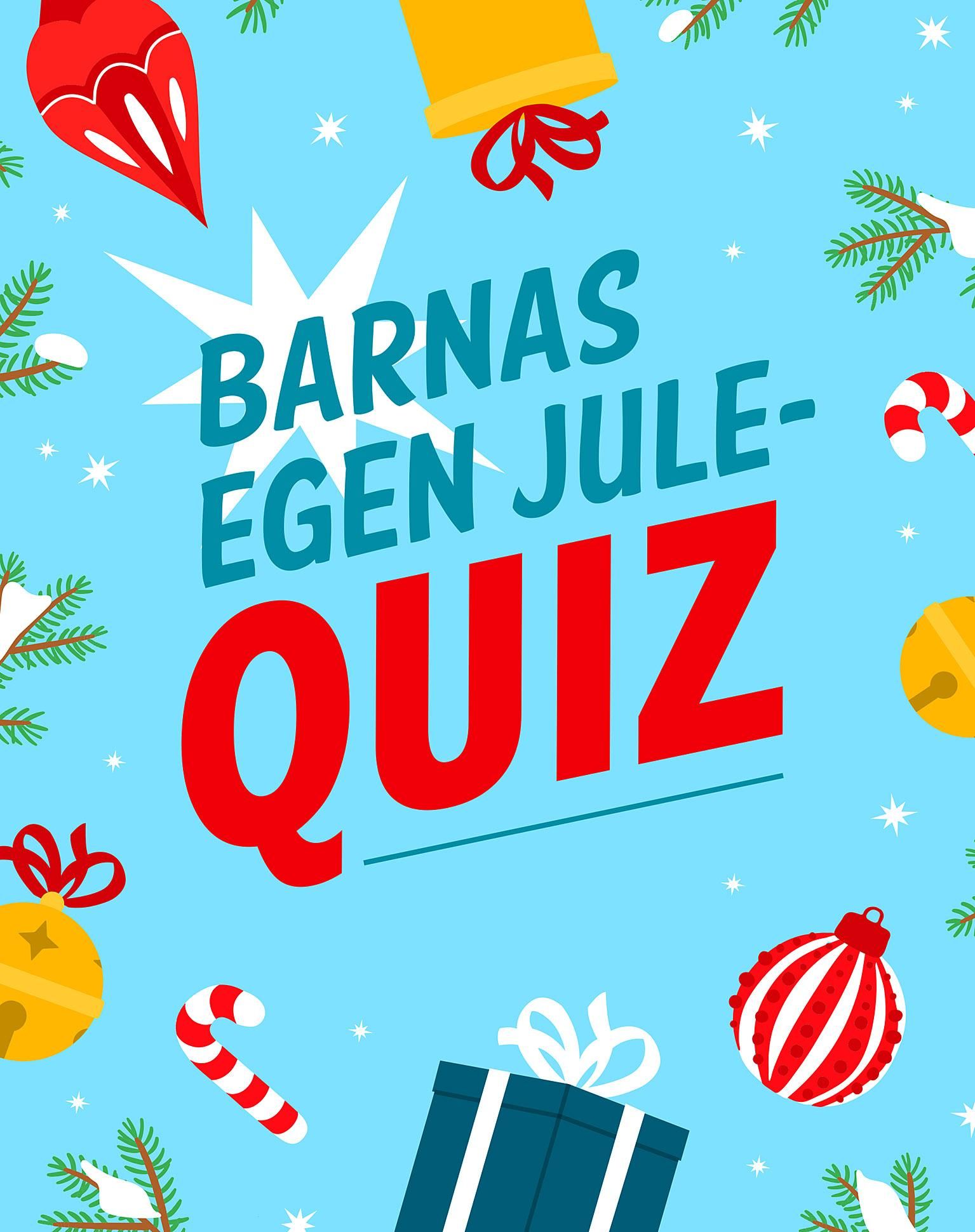 Barnas egen julequiz