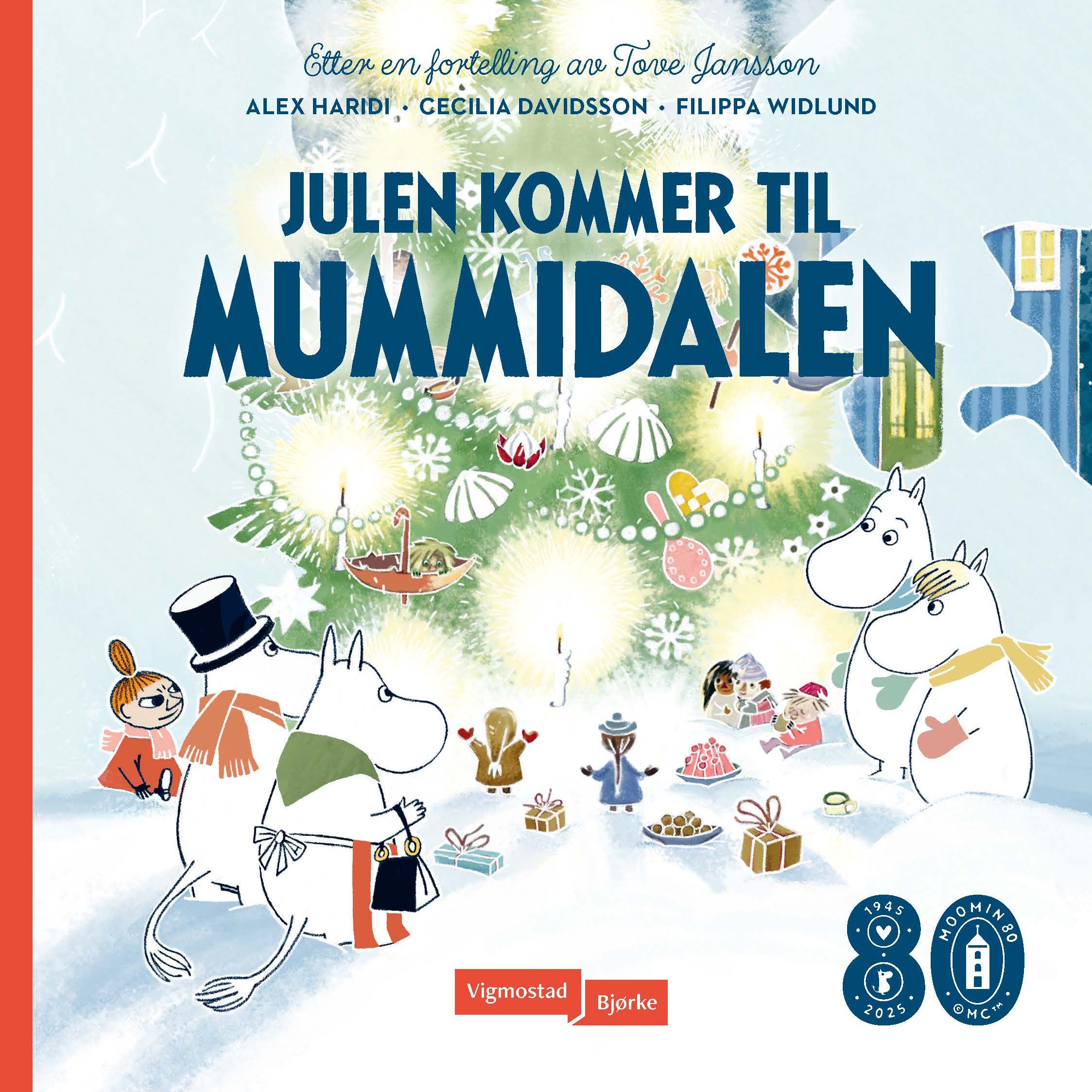 Julen kommer til Mummidalen (kartong)