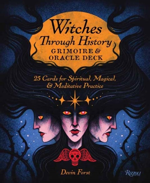 Witches Through History: Grimoire and Oracle Deck - 25 Cards for Spiritual, Magical & Meditative Practice