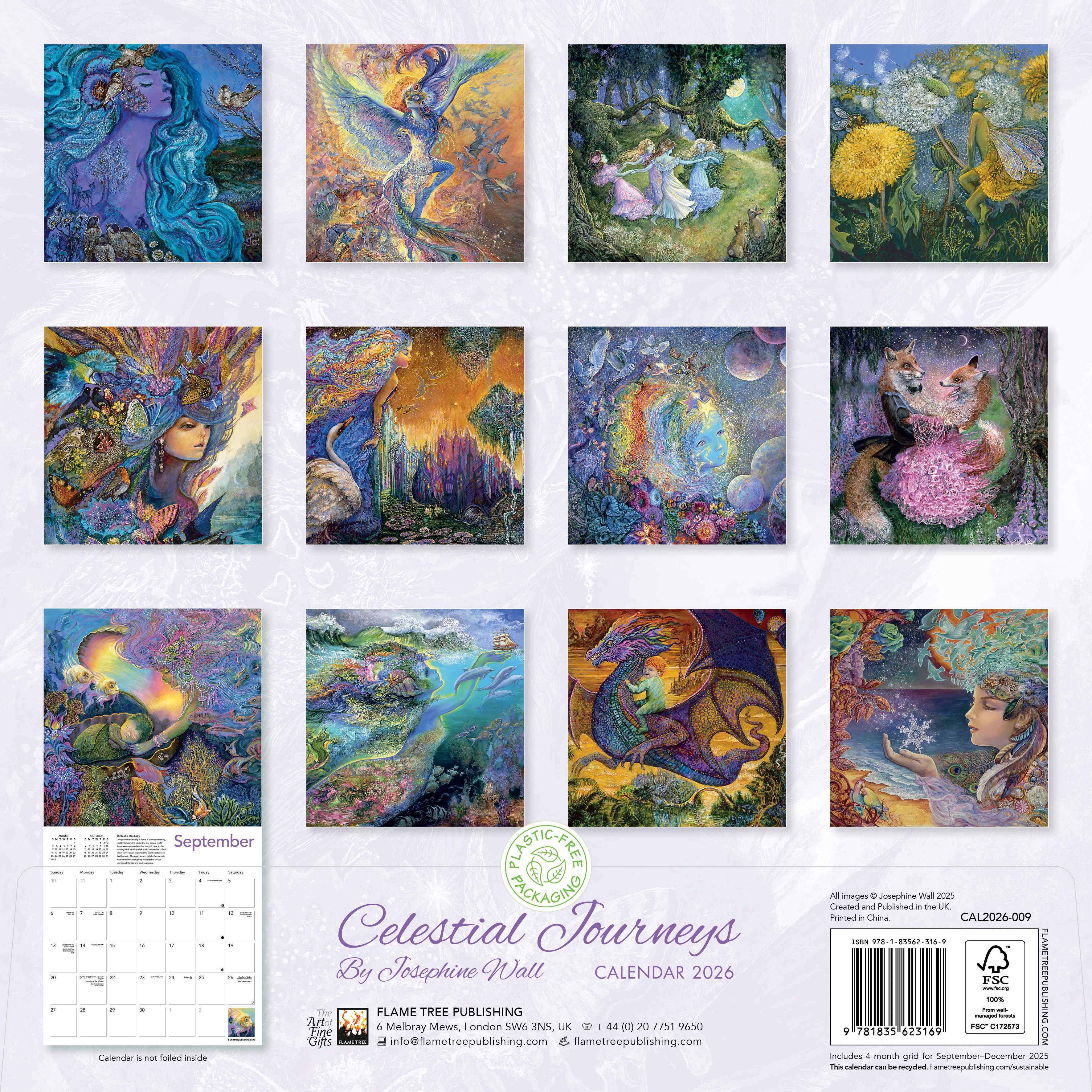 Kalender 2026 30x30 Celestial Journeys