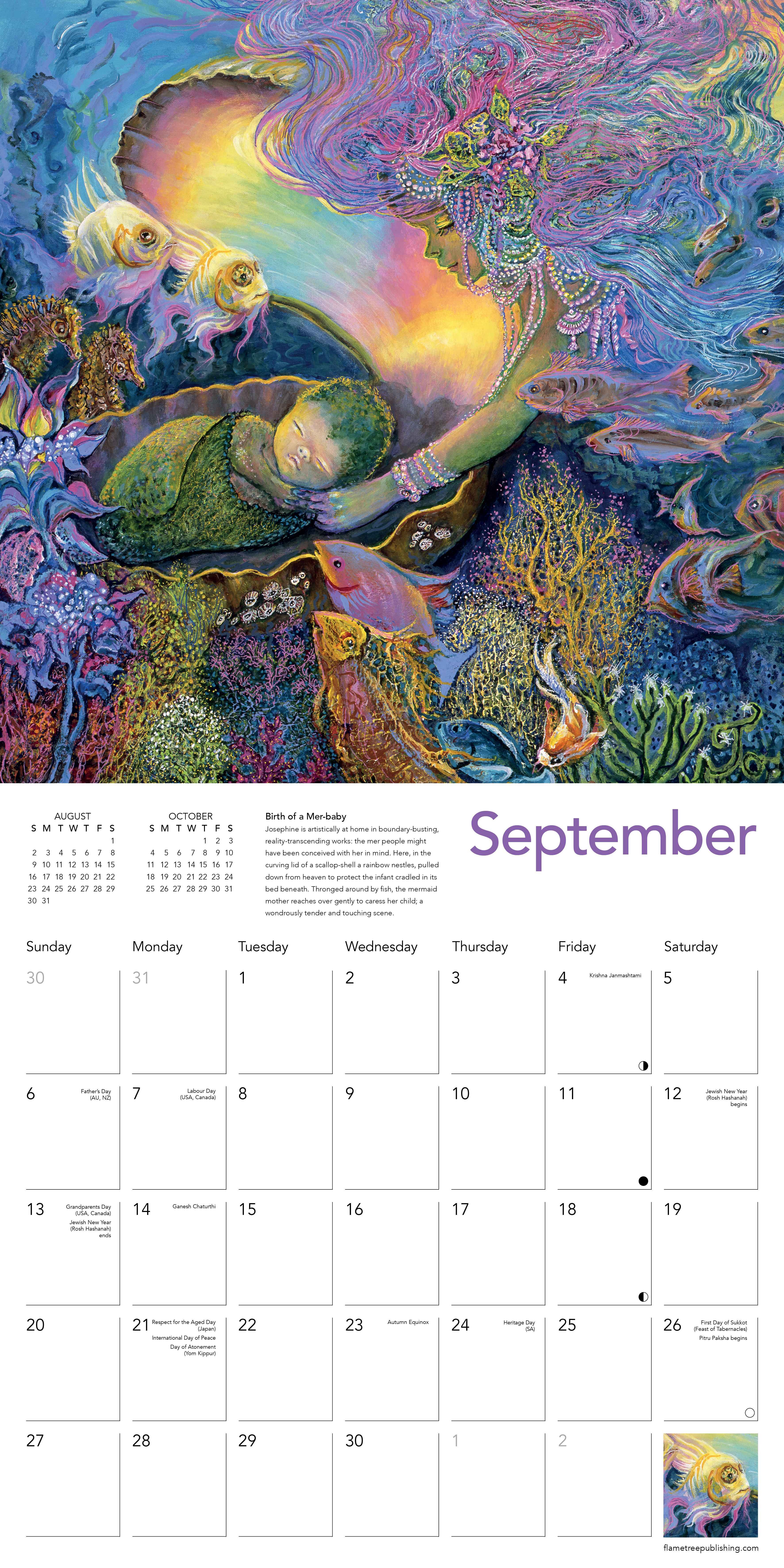 Kalender 2026 30x30 Celestial Journeys