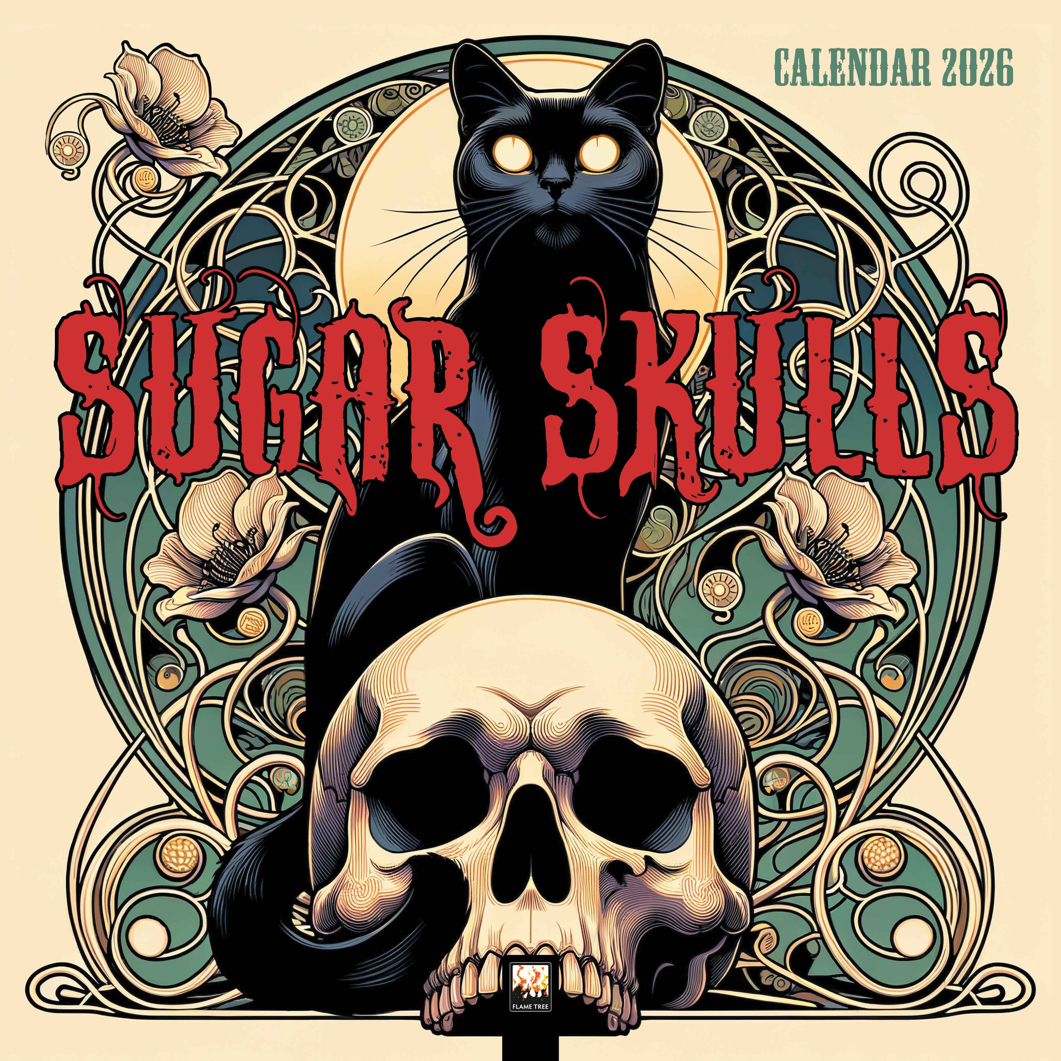 Kalender 2026 30x30 Sugar Skulls