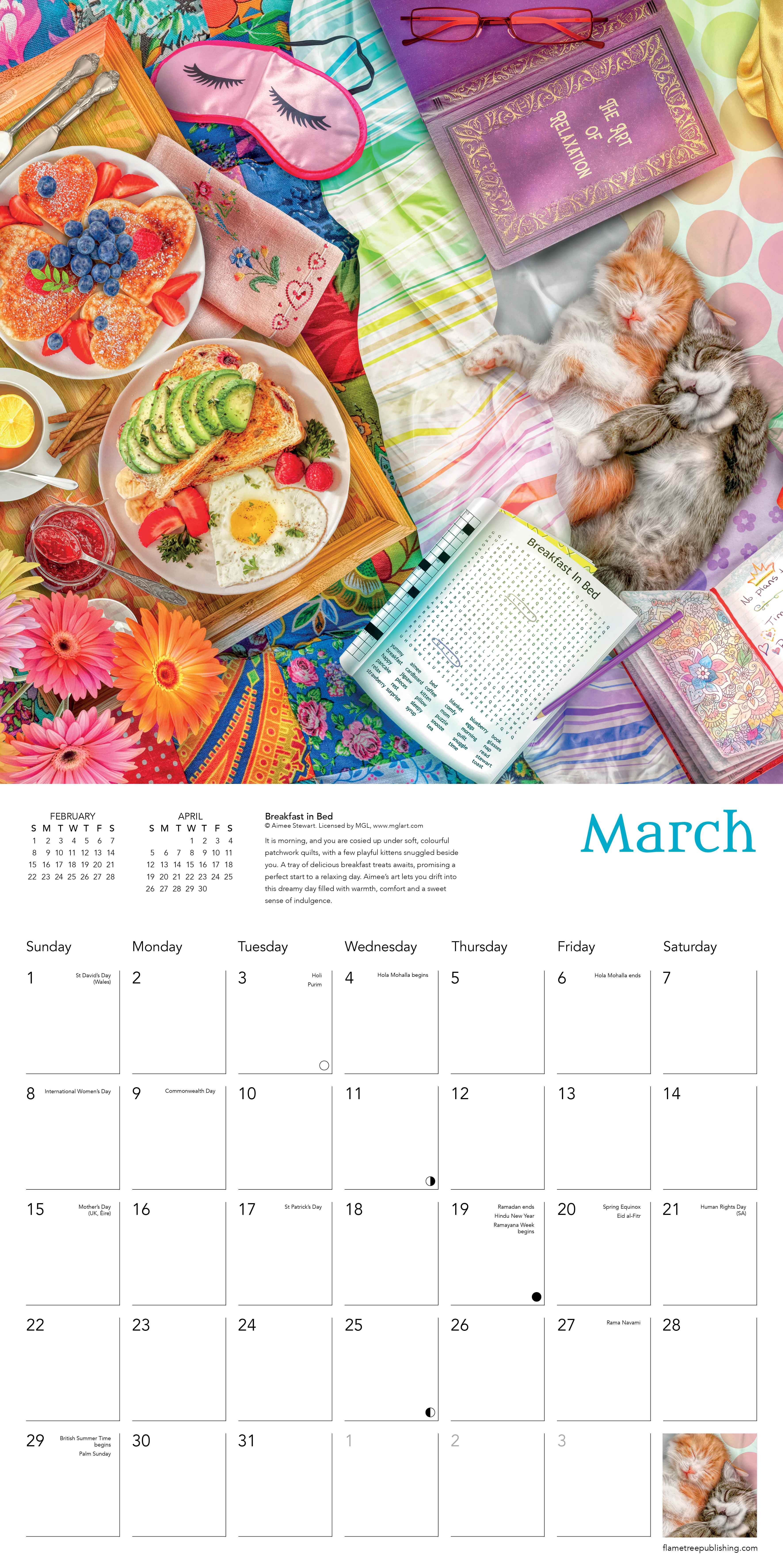 Kalender 2026 30x30 Aimee Stewart