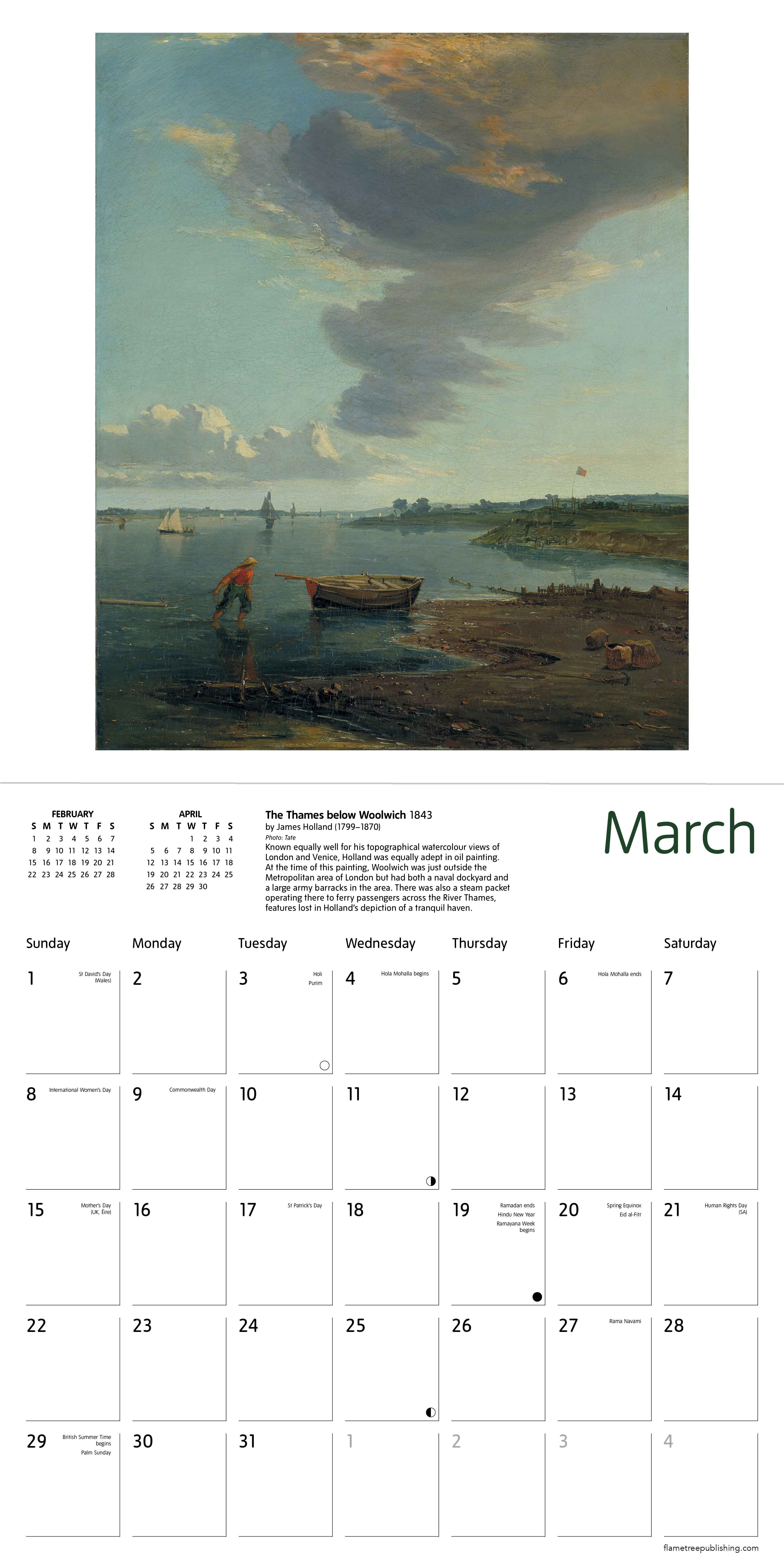 Kalender 2026 30x30 British Landscapes