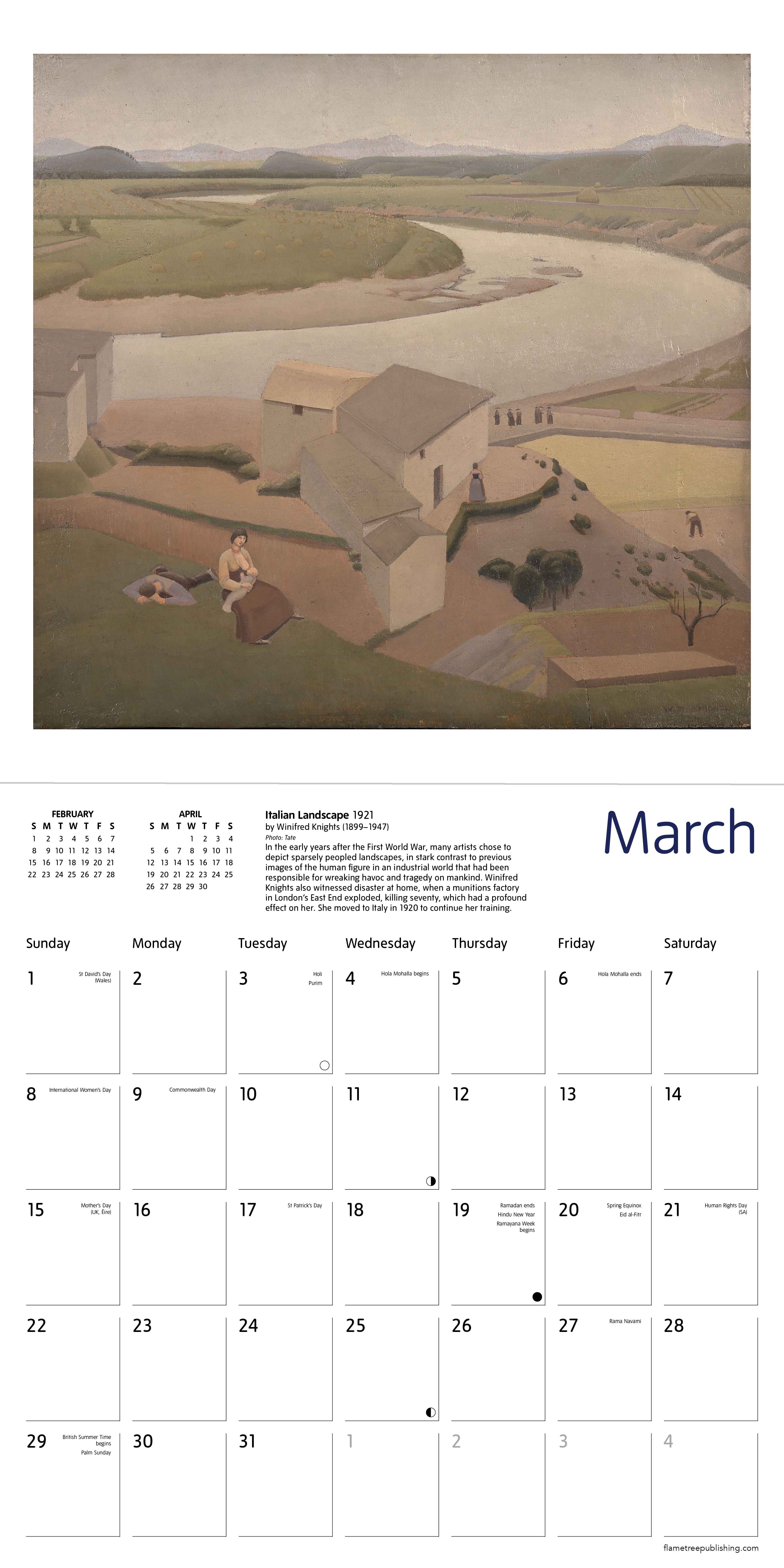 Kalender 2026 30x30 Women Artists