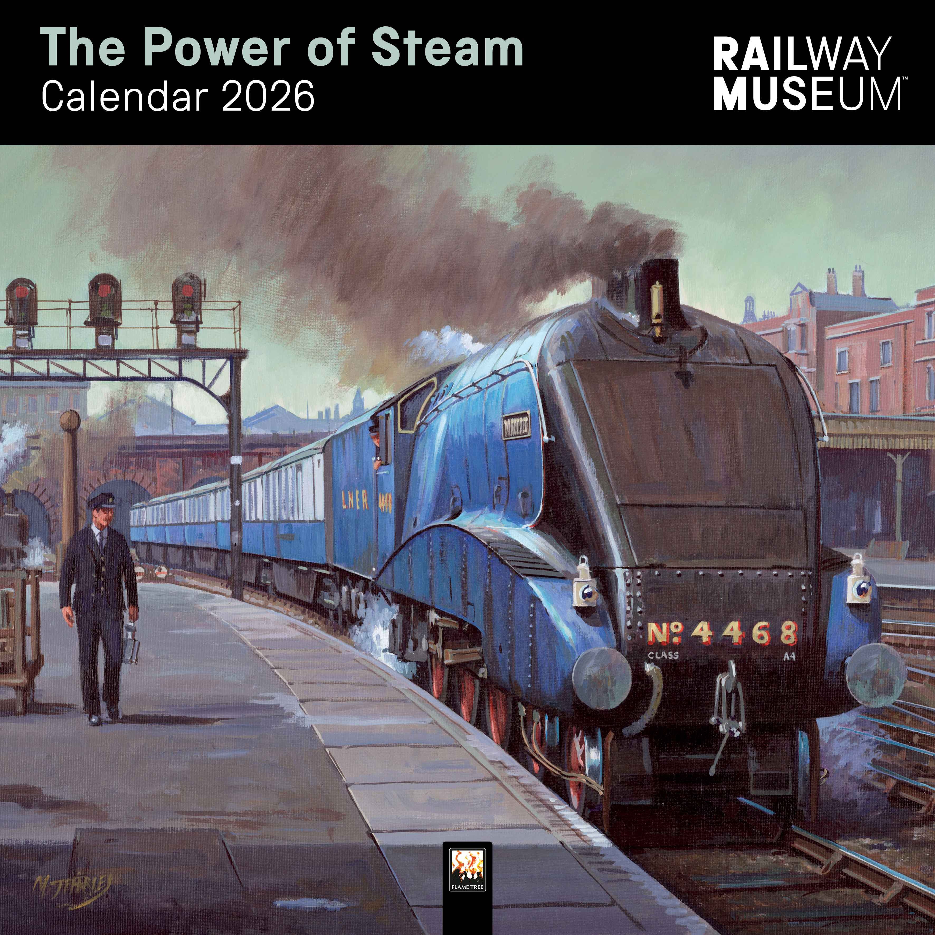 Kalender 2026 30x30 Railway Museum