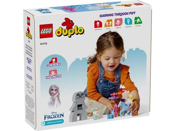 Lego Elsa og Bruni i den fortryllede skogen 10418