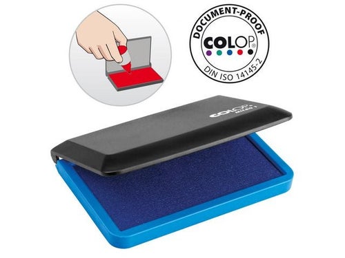 Stempelpute Colop Micro 1 50x90mm blå