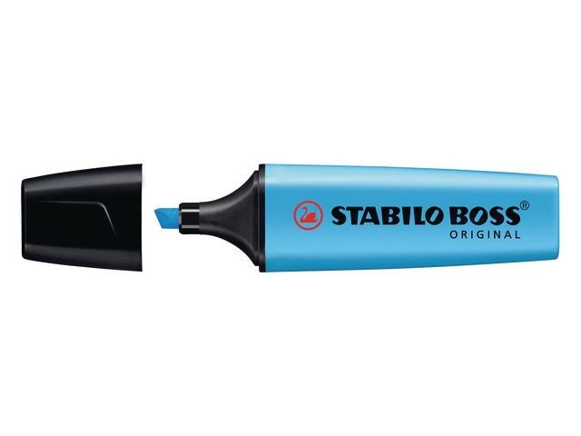 Tekstmarker Stabilo Boss Blå