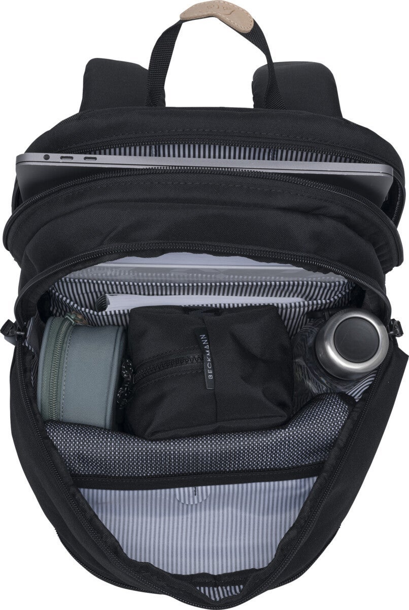Skolesekk 2-7.kl Black Urban midi 26L Beckmann