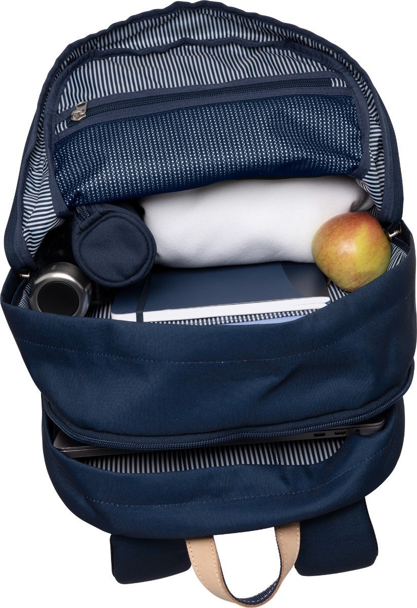 Skolesekk City Mountain Blue 30L Beckmann