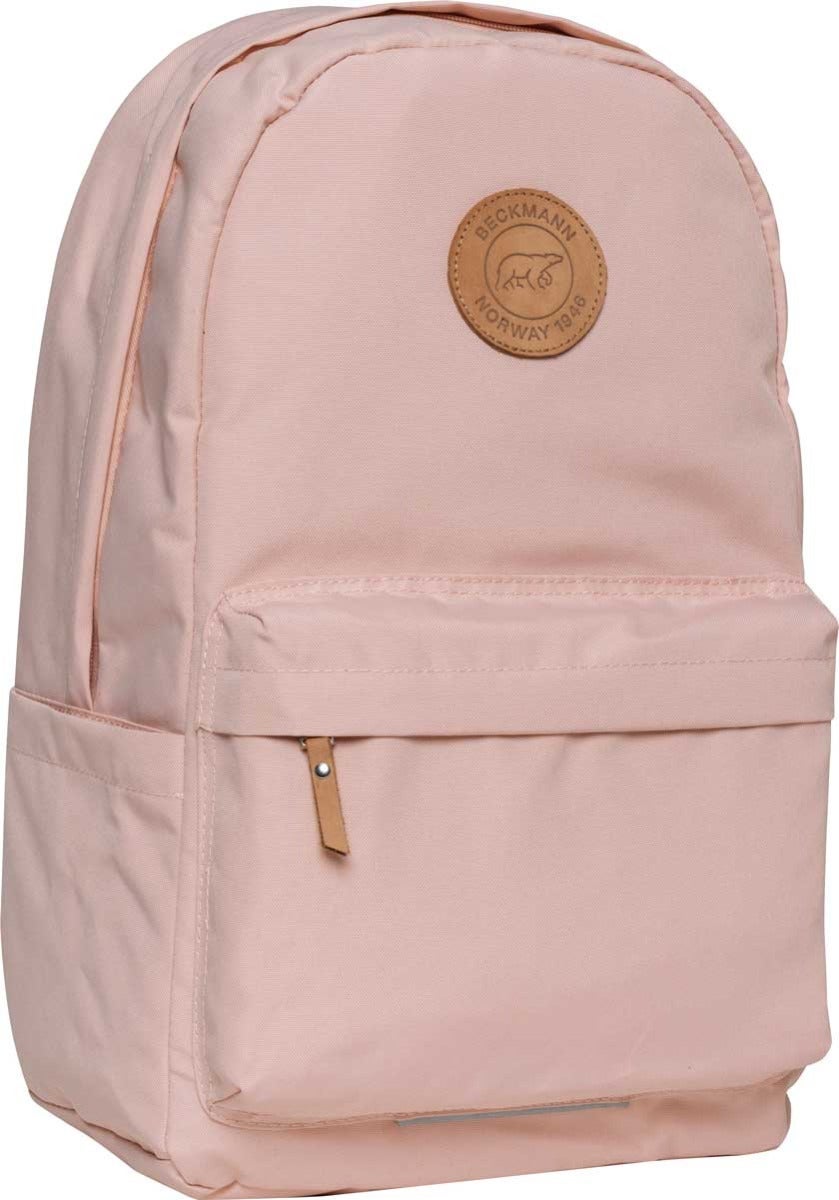 Skolesekk City Soft Pink 30L Beckmann