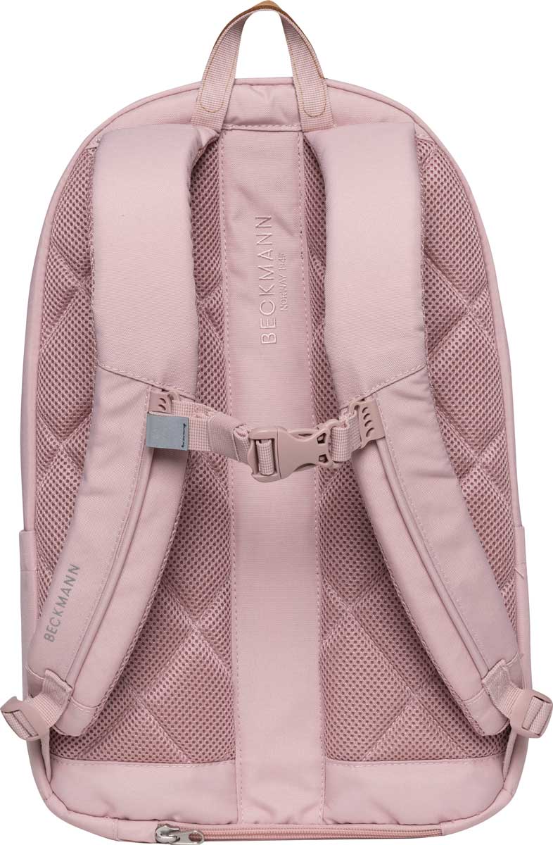 Skolesekk City Soft Pink 30L Beckmann