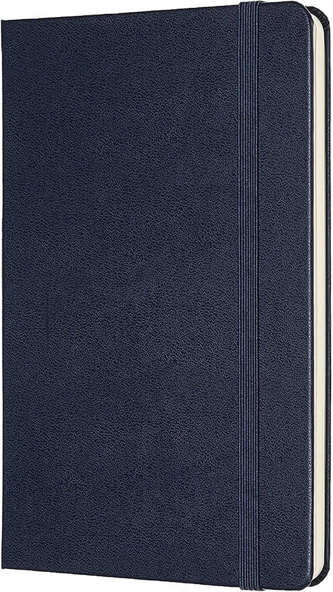 Moleskine Notatbok Hard M Blank Sapphire Blue