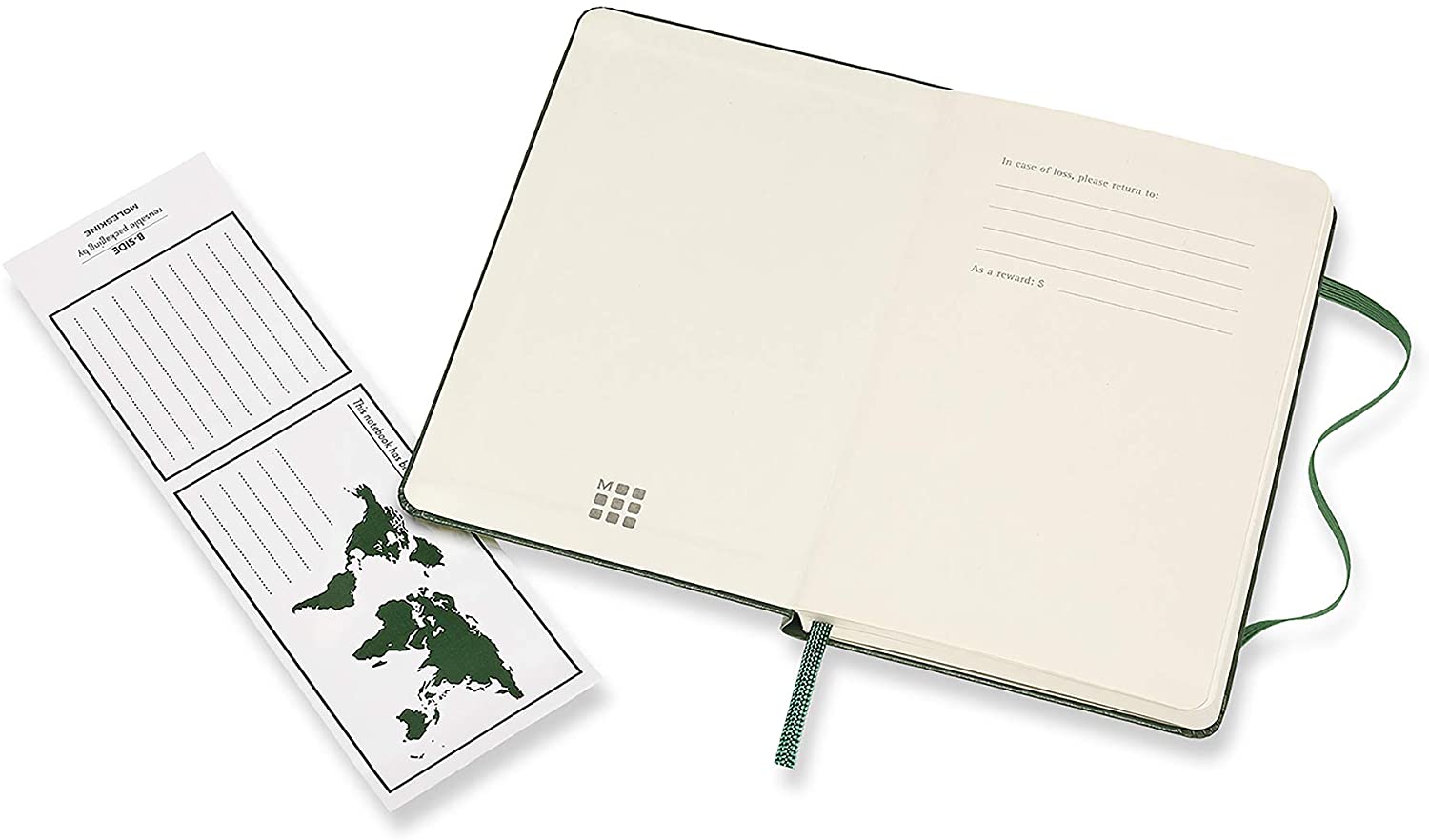 Notatbok Moleskine Classic Hard P - Linjert Myrtle