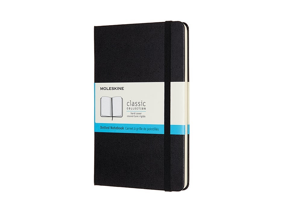 Moleskine Notatbok Hard M Prikker Black