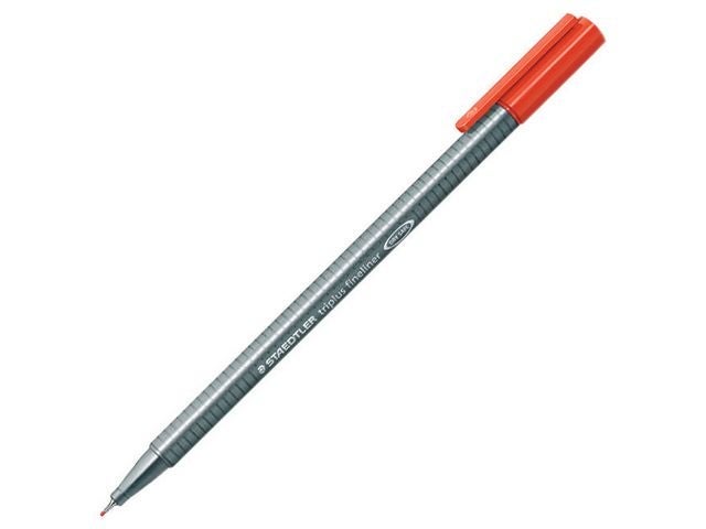 Fineliner Staedtler Triplus 0,3mm rød