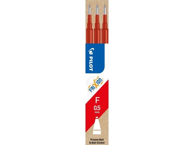 Refill Pilot Frixion 0,5 rød (3)