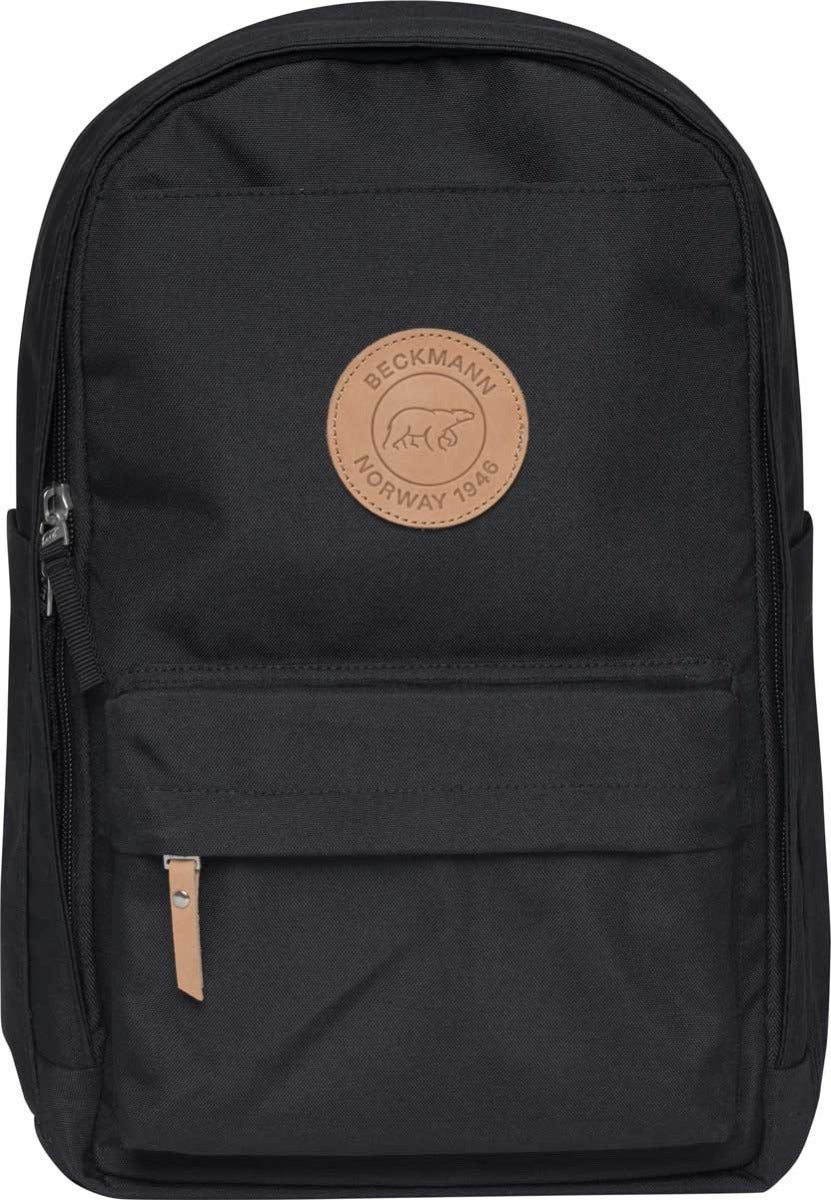 Skolesekk City Light Black 20L Beckmann