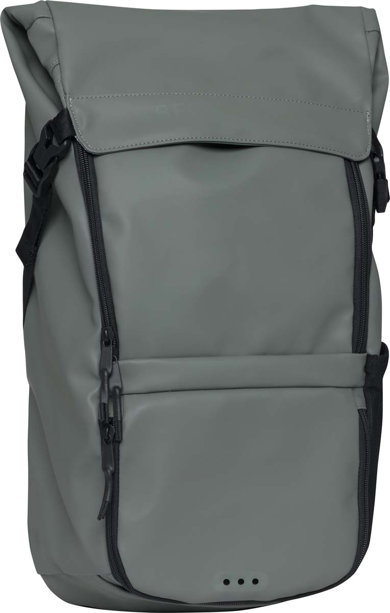 Skolesekk Street Light Green 22L Beckmann