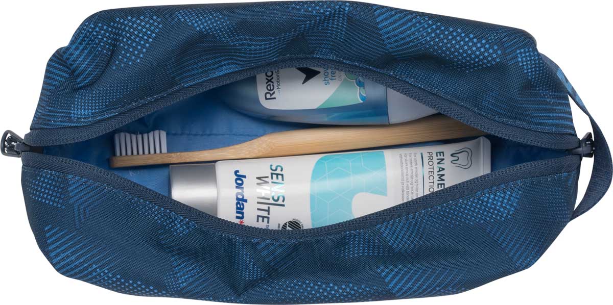 Pennal/toalettmappe Sport Blue Quartz Beckmann