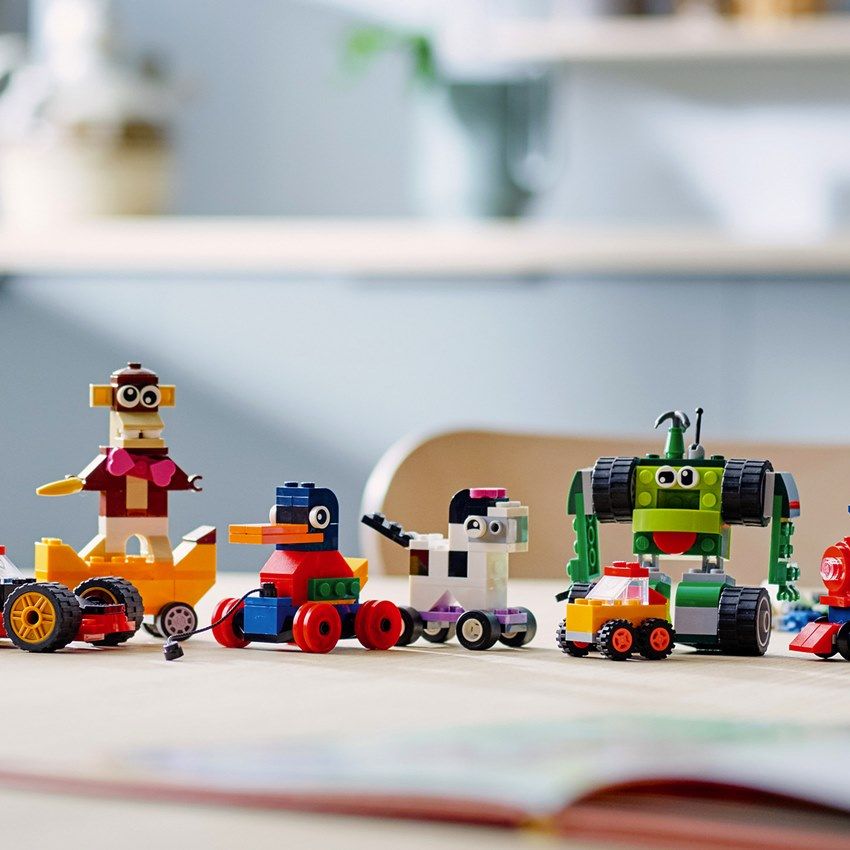 Lego Klosser og hjul 11014
