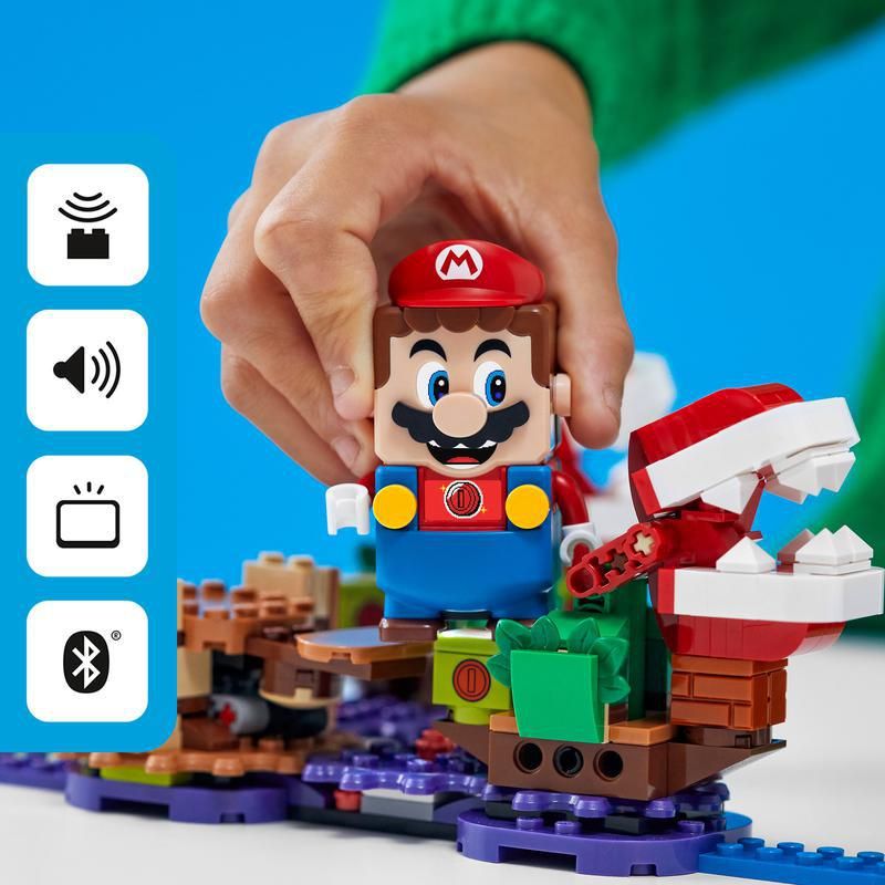 Lego Ekstrabanesett Utfordring med Piranha 71382