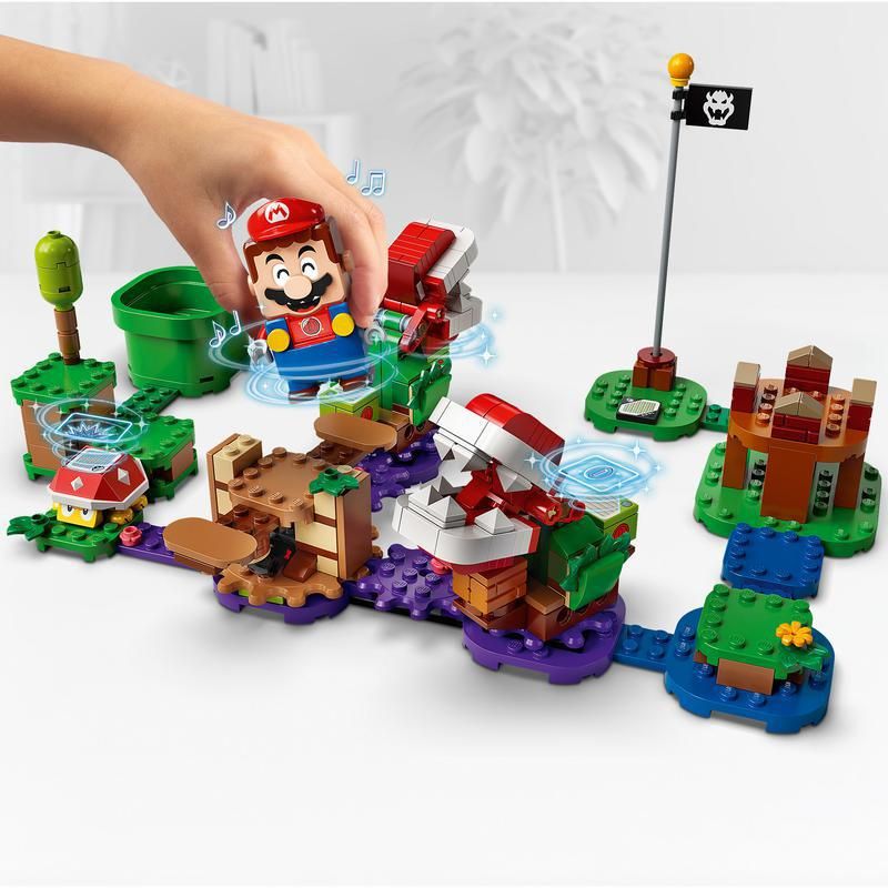 Lego Ekstrabanesett Utfordring med Piranha 71382