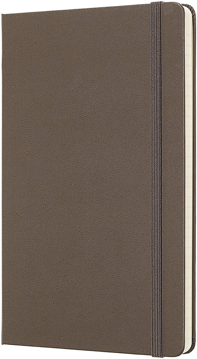Moleskine Notatbok Hard L Linjert Earth Brown