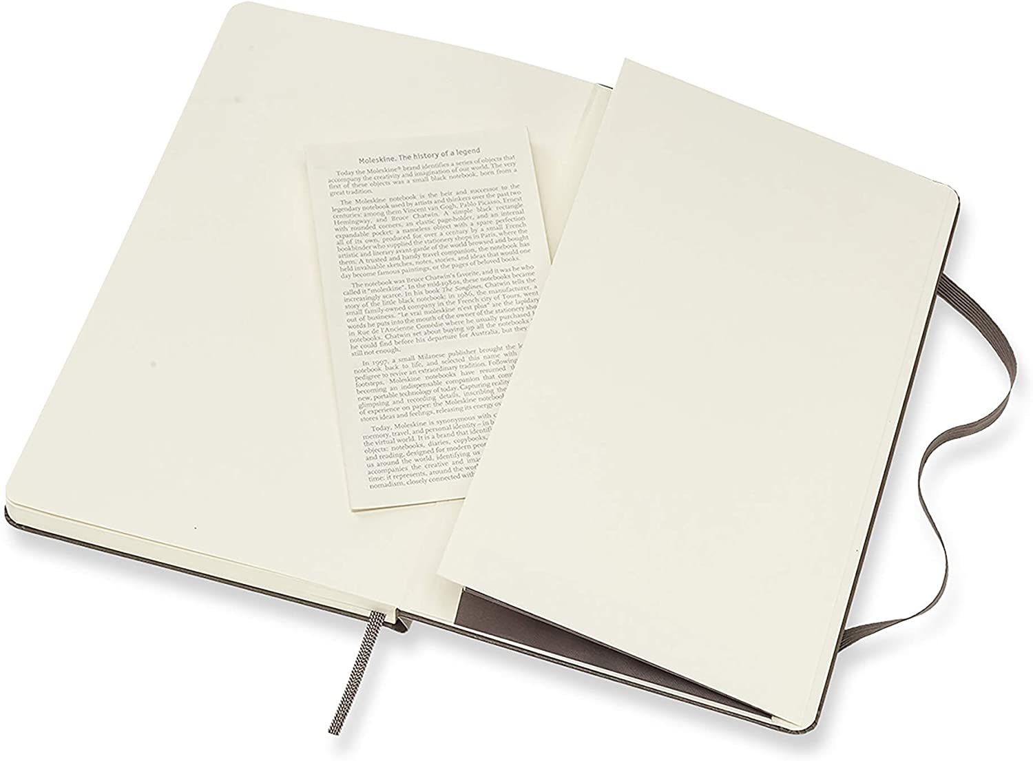 Moleskine Notatbok Hard L Linjert Earth Brown