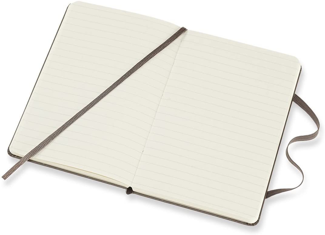 Moleskine Notatbok P Linjert Earth Brown
